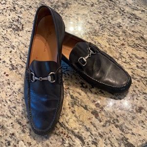 Peter Millar Men’s Black Loafers, Size 11M